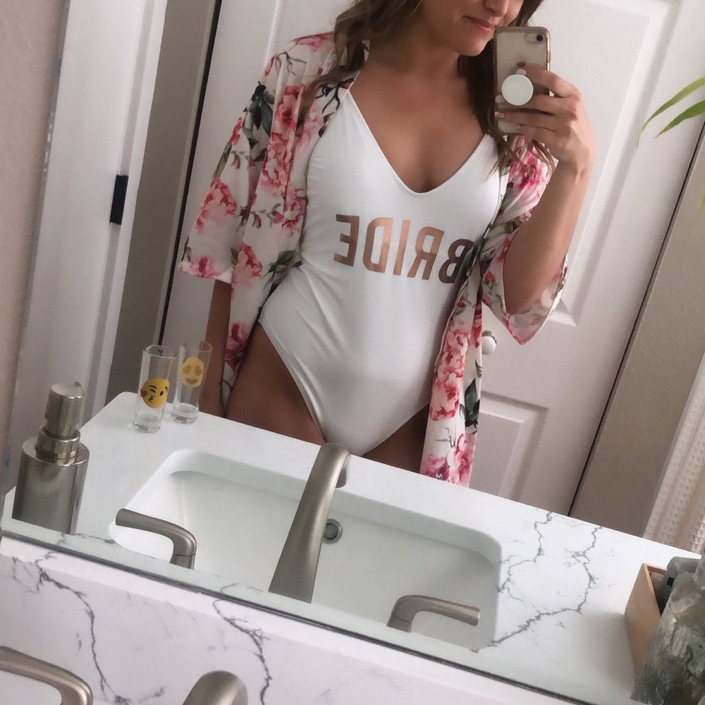 Bride One Piece Swimsuit L